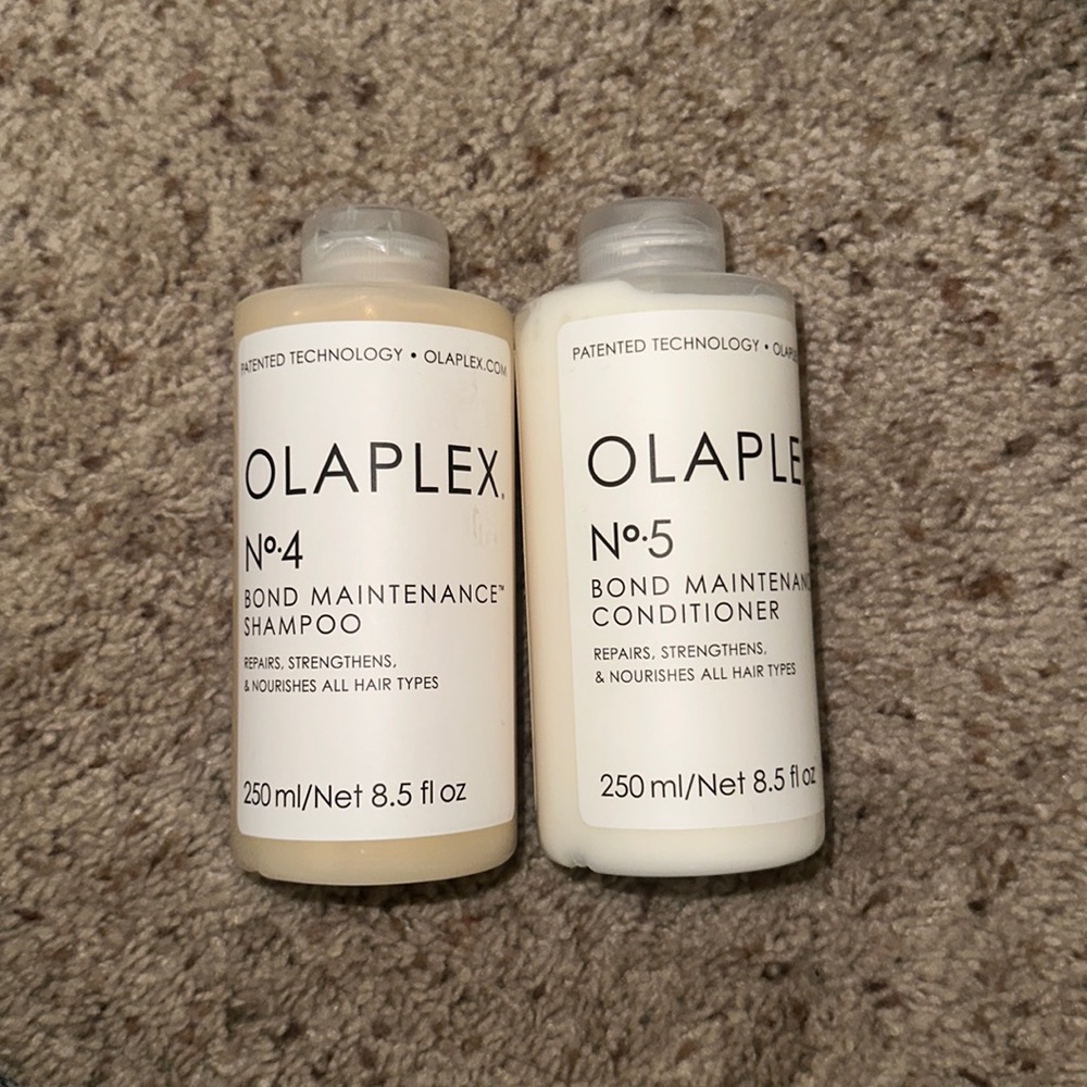 Olaplex shampoo and conditioner (olaplex #4 and #5)